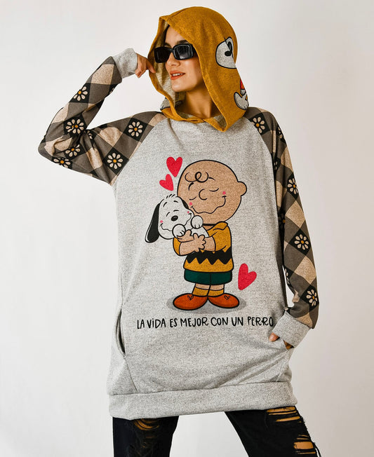 Sweater Lena Snoopy Vida