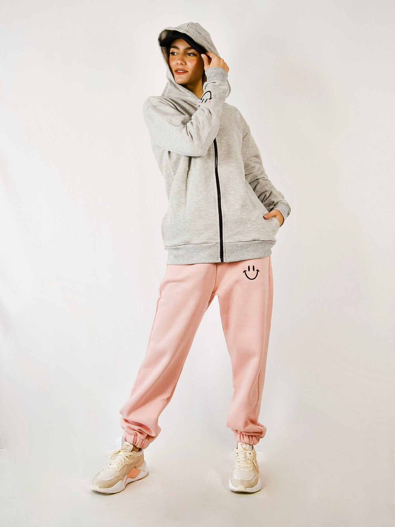 Campera Bordada Frisa Lewis Sonrreir