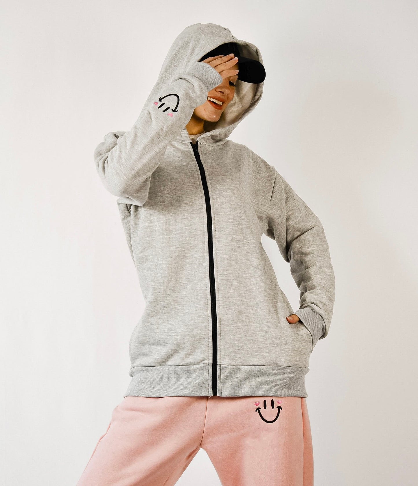 Campera Bordada Frisa Lewis Sonrreir