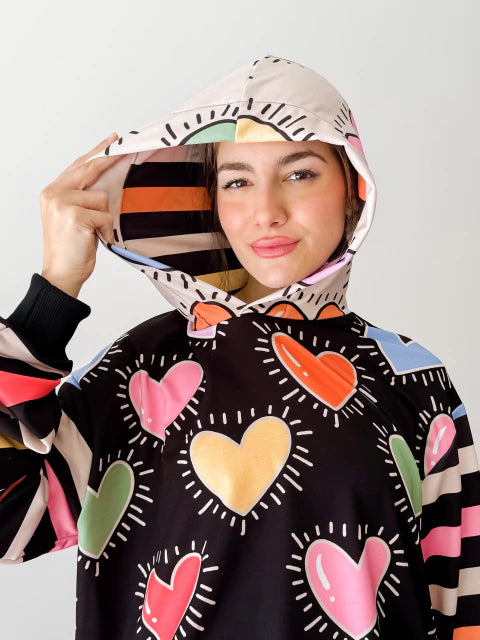 Buzo Flop Corazoncitos