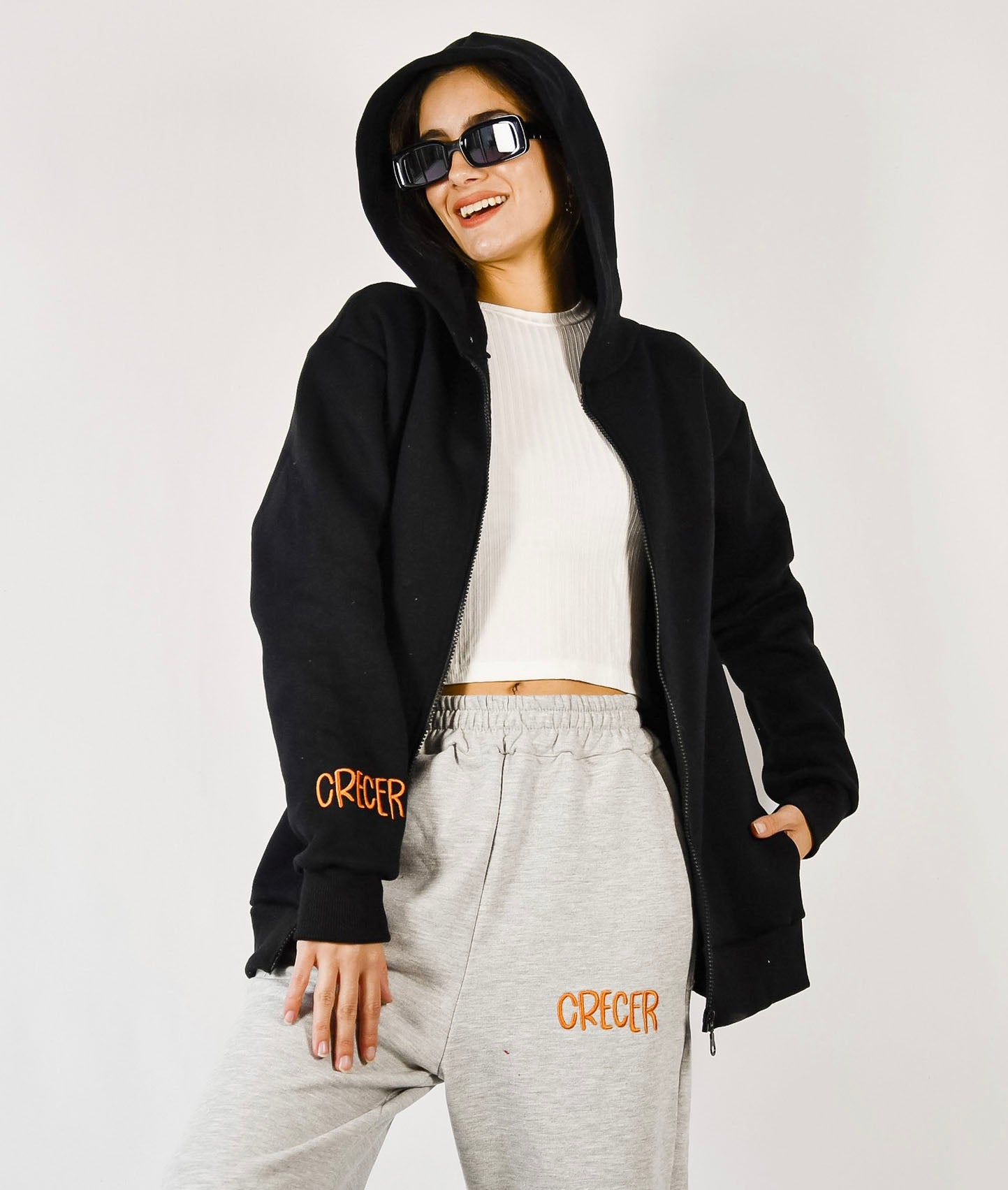 Campera Bordada Frisa Lewis Bendita
