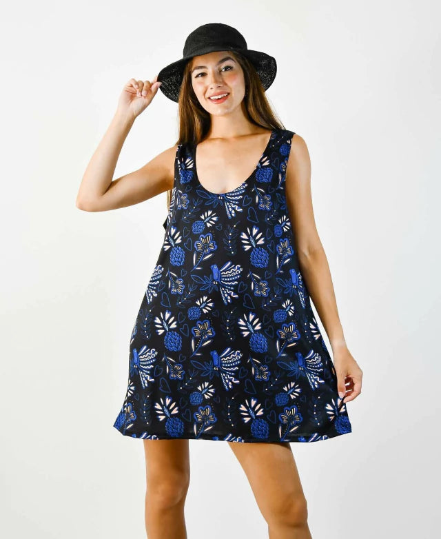 Vestido Grecia Azul