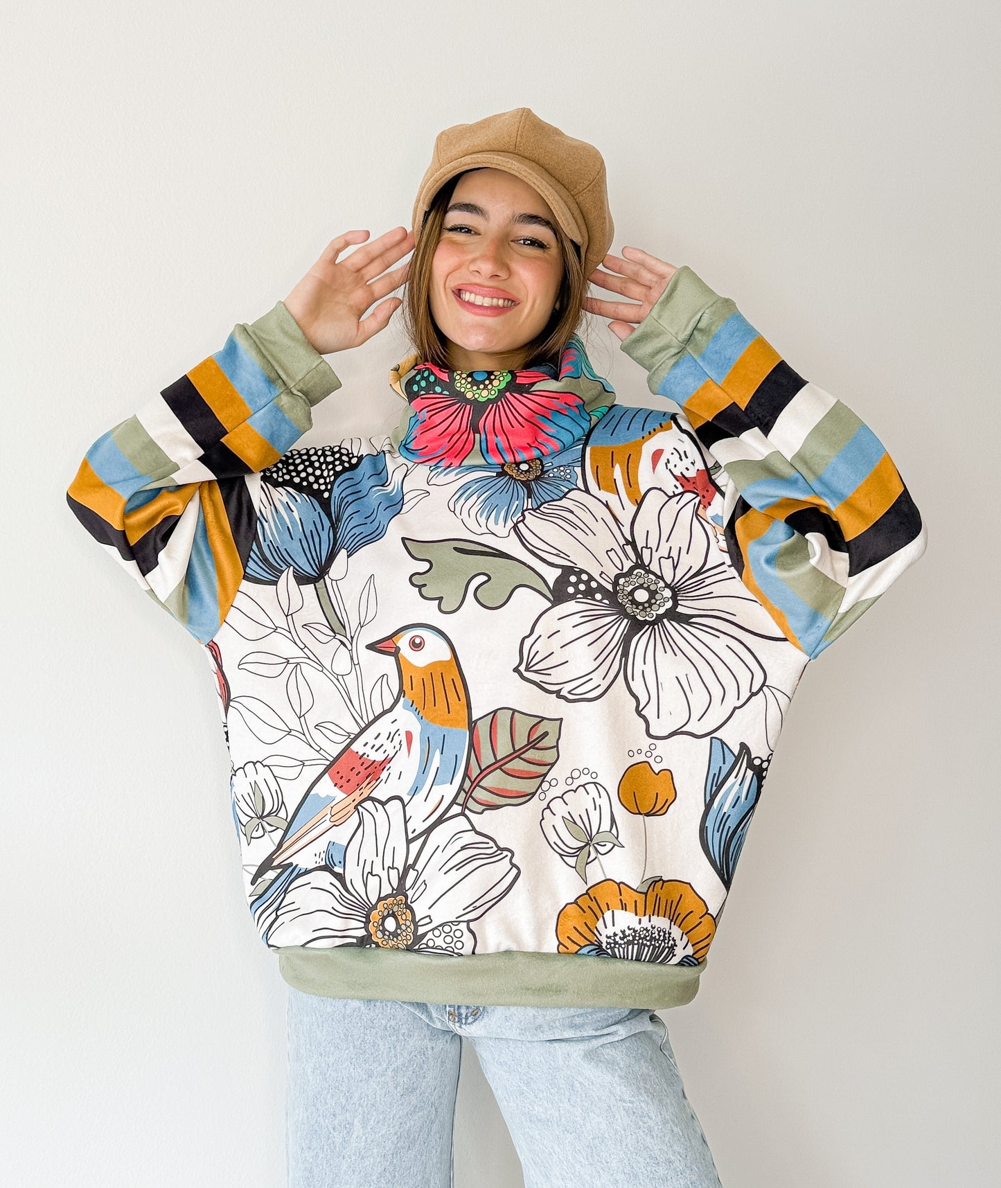 Buzo Soft-Frisa Animal Birds