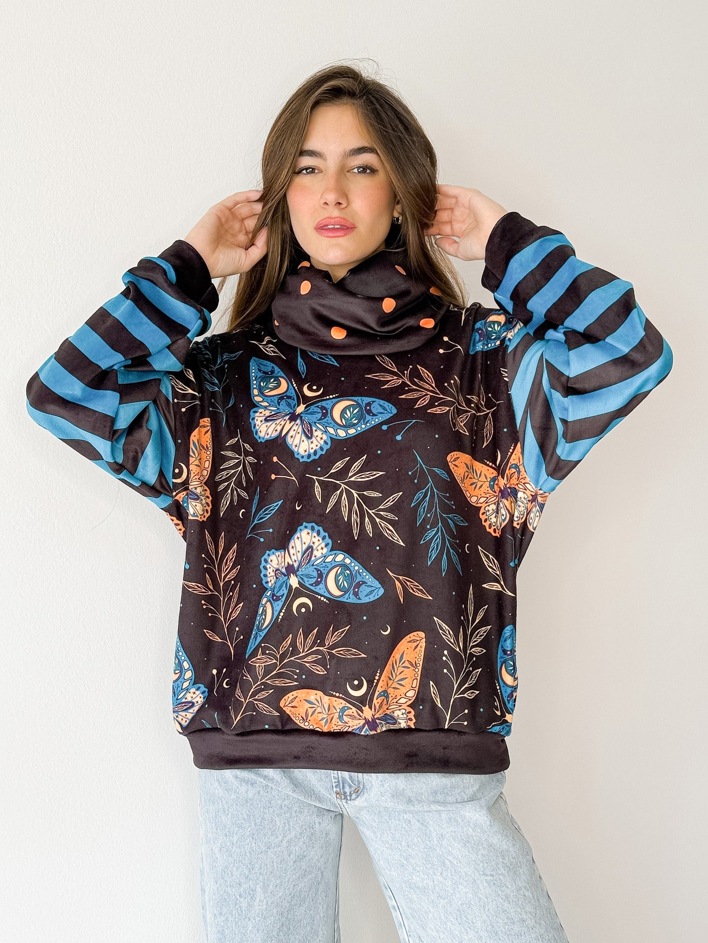 Buzo Soft-Frisa Butterfly Blue