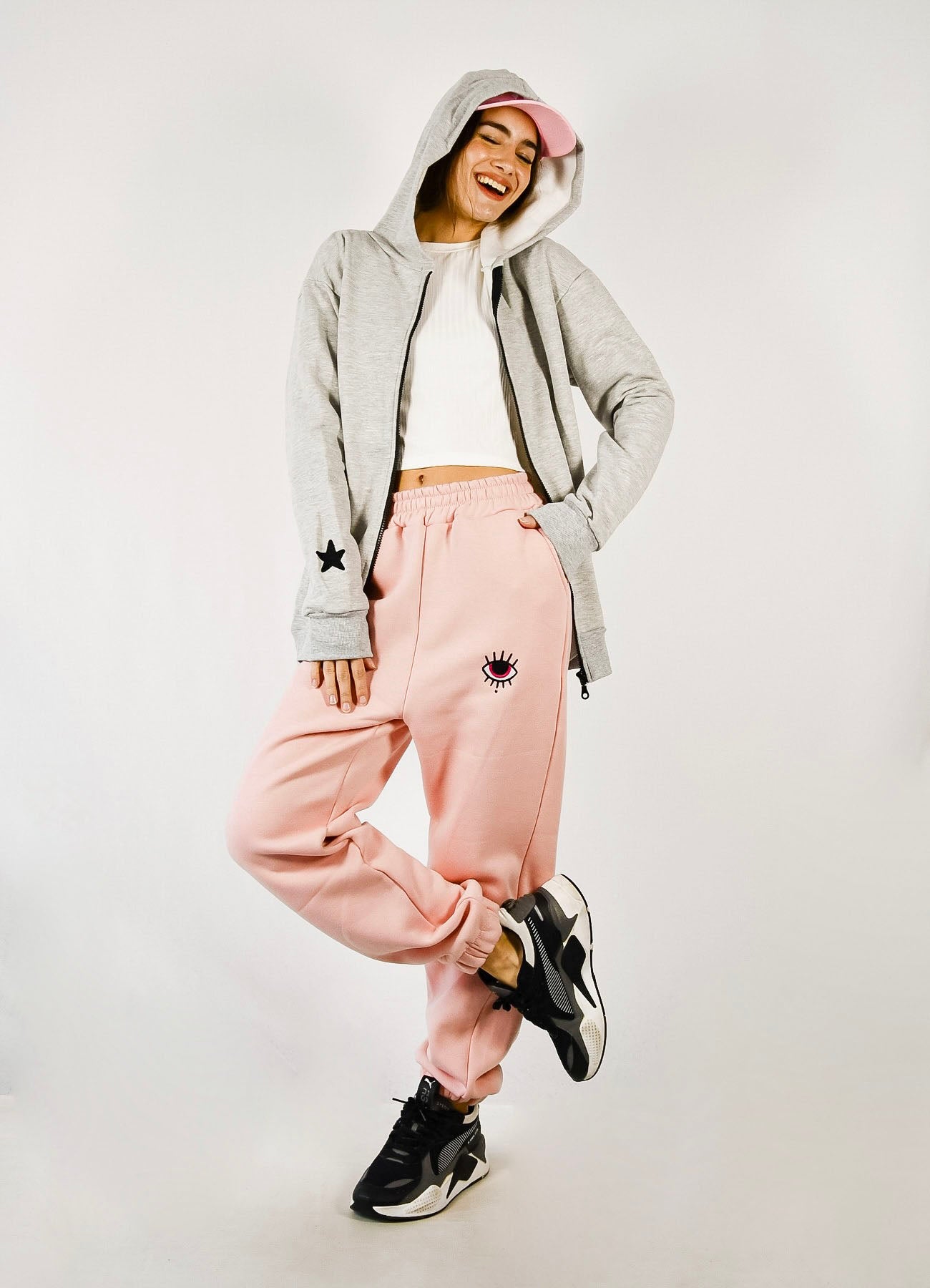 Campera Bordada Frisa Lewis Empatia