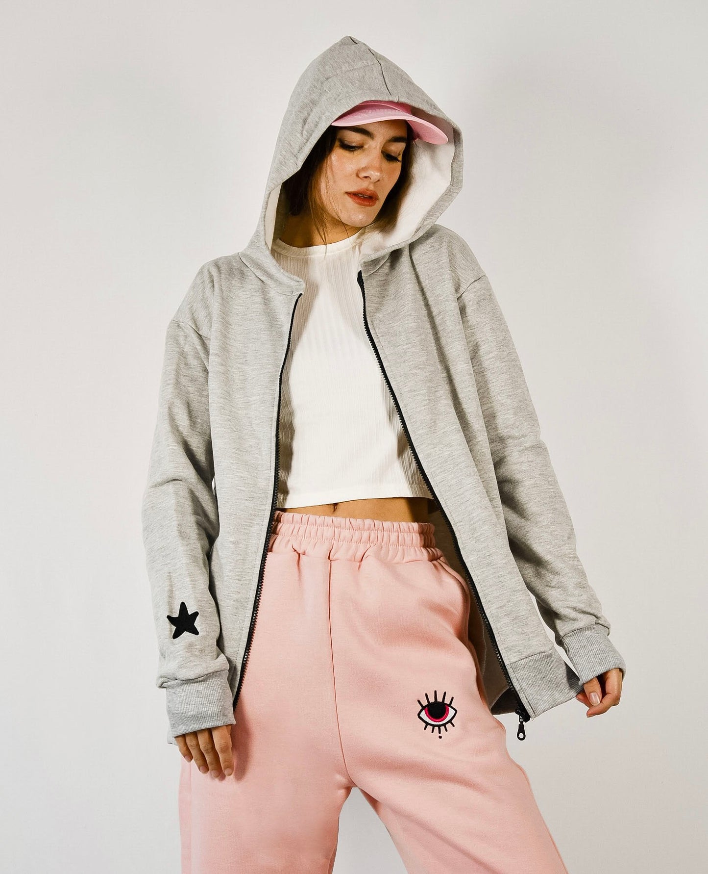 Campera Bordada Frisa Lewis Empatia