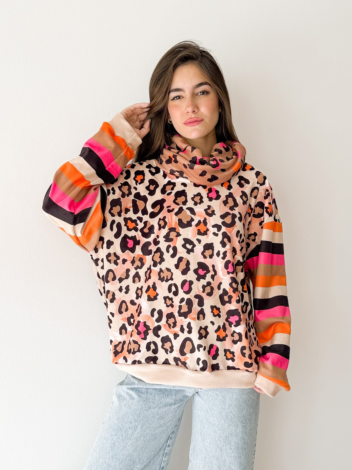 Buzo Soft-Frisa Animal Peach