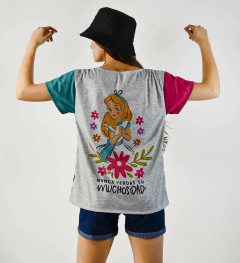 Remera Bradley Sombrerero gris