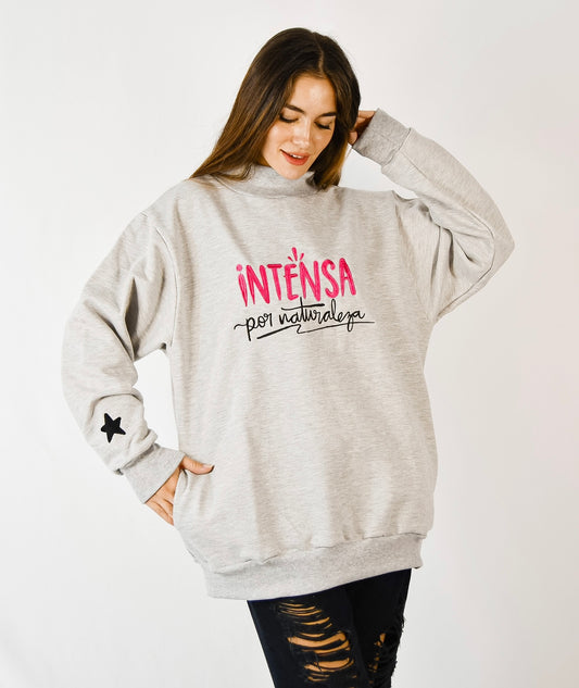 Buzo  Frisado Derek Intensa Grey