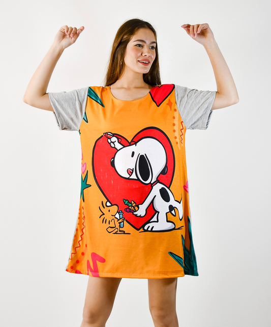 Vestido Giannis Snoopy Crayon