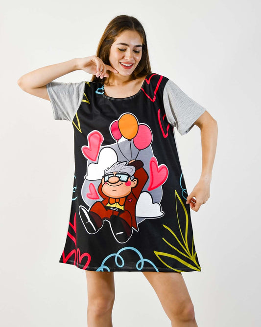 Vestido Giannis Up Gris
