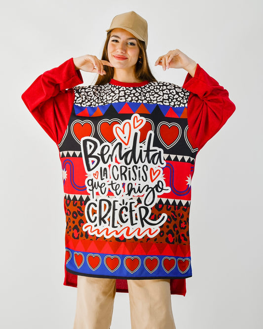 Sweater vestido Jackie Crecer