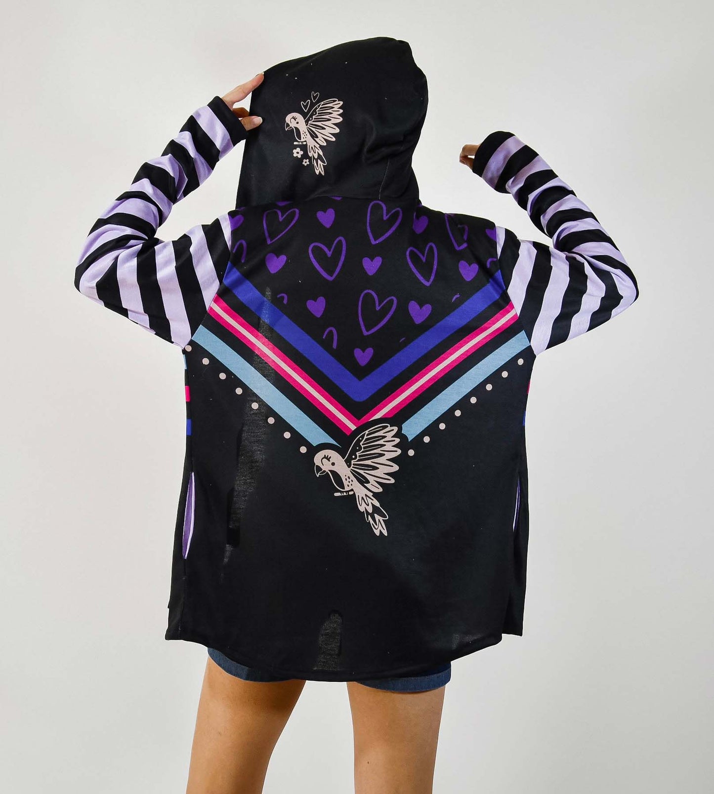 Saco Glam Bird Lila