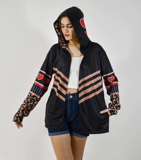 Saco Glam Energy Animal Cuore