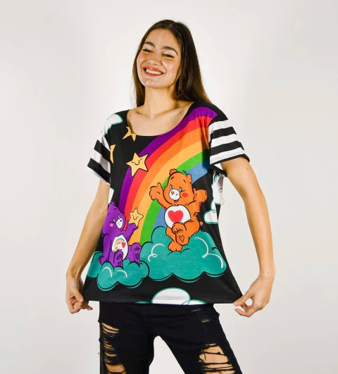 Remera Miami Cariñositos Arcoiris