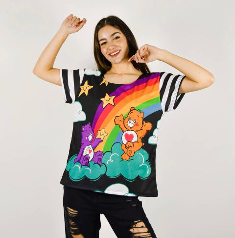 Remera Miami Cariñositos Arcoiris