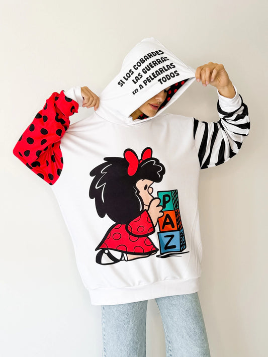 Buzo Funny Blanco Mafalda