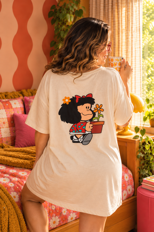 Primavera Remeron Lupe Mafalda color blanco off